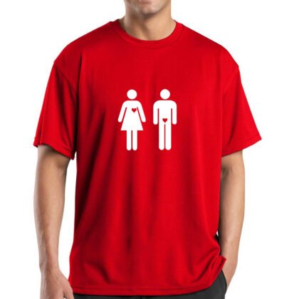 T-Shirt People Love Rouge