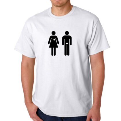 T-Shirt People Love Blanc