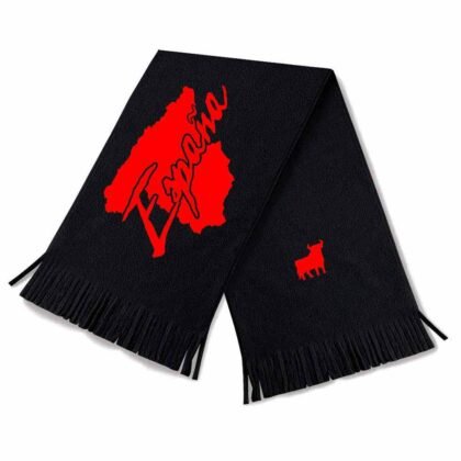 Écharpe Espagne Noir et Rouge