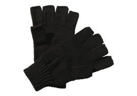 Mitaines Tricotée Fingerless Noires