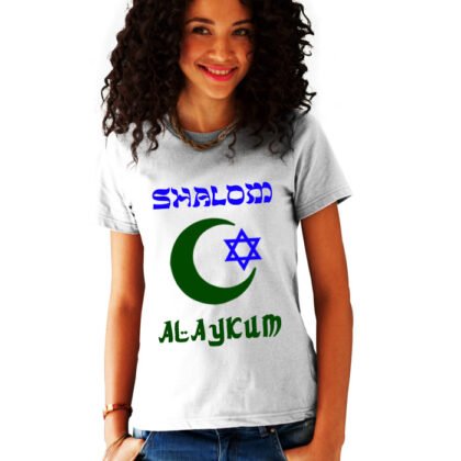 T-Shirt Femme Shalom Alaykum
