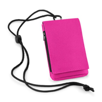 Pochette - Étui multifonction pour iPhone/Smartphone (Rose Fuschia)