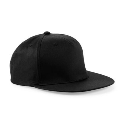 Casquette Hip-Hop Snapback Rappeur Noire & Grise