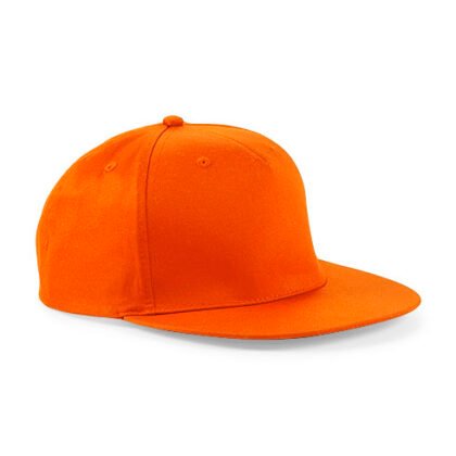Casquette Hip-Hop Snapback Rappeur Orange