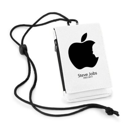 Pochette "Steve Jobs 1955-2011" blanche