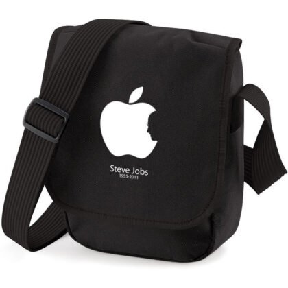 Sacoche "Steve Jobs 1955-2011" noire