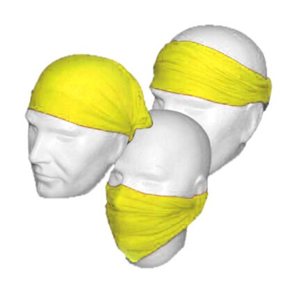 Bandana Latino/Masque Jaune - Multi-Usages