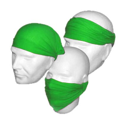 Bandana Latino/Masque Vert - Multi-Usages