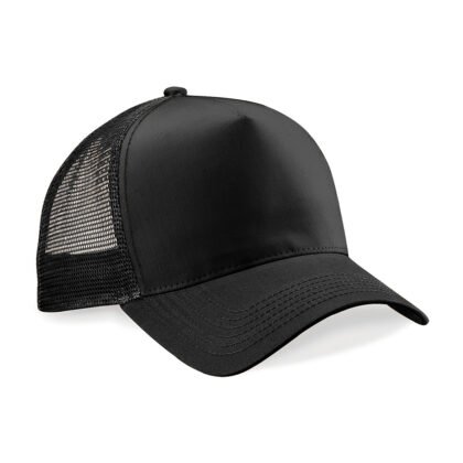 Casquette Snapback Trucker Fashion Noir