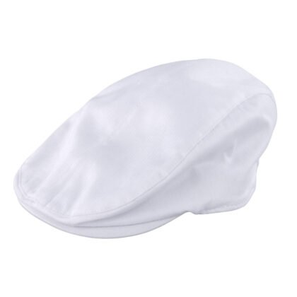 Béret Gavroche Gatsby Blanc