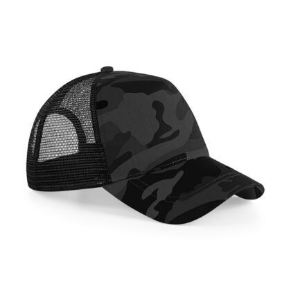 Casquette Snapback Trucker Américaine Camouflage Nuit