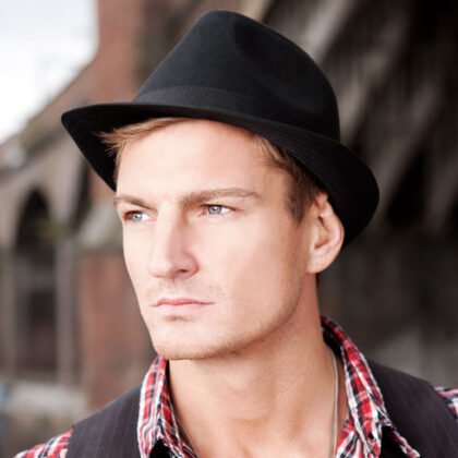 Chapeau Fedora Noir