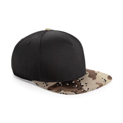 Casquette Hip-Hop Snapback Camouflage Désert