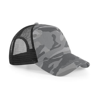 Casquette Snapback Trucker Américaine Camouflage Arctique