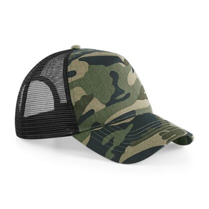 Casquette Snapback Trucker Américaine Camouflage Jungle